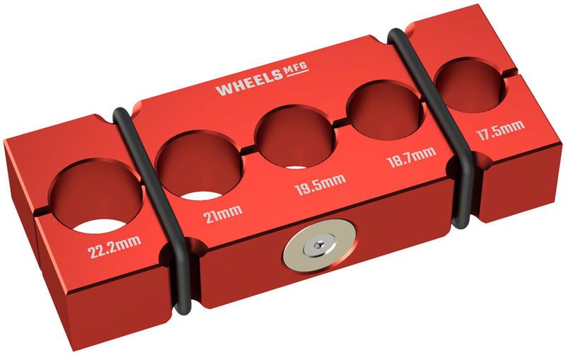 Load image into Gallery viewer, Wheels Manufacturing Vice Shaft Clamp - For Medium Sized Common Axle and Suspension Components