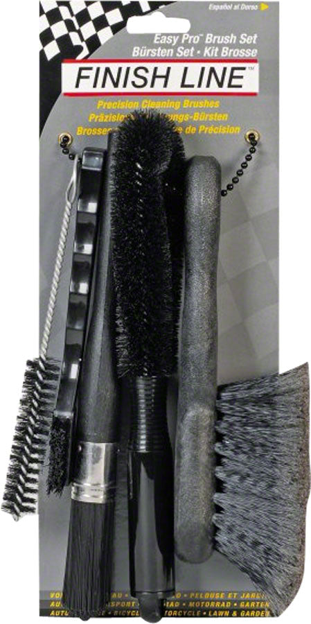 Load image into Gallery viewer, Finish-Line-Mechanic's-Brush-Set-5-Piece-Hang-Chain-Cleaning-Tools-TL2575