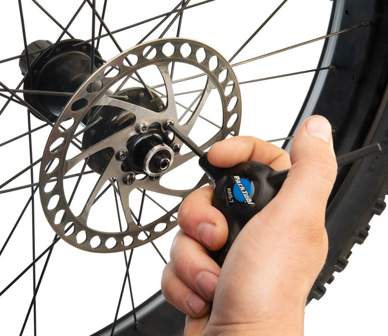 Load image into Gallery viewer, Park Tool AWS-7C 4mm 5mm Hex T25 Torx Compatible 3 Way Y Wrench Driver
