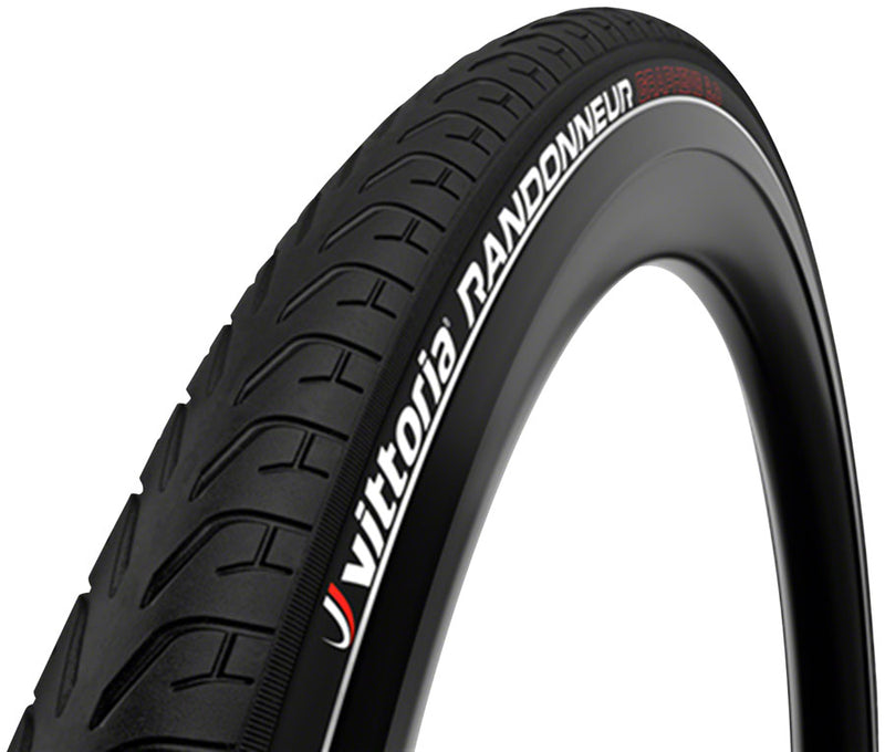 Load image into Gallery viewer, Pack of 2 Vittoria Randonneur Reflect Tire 700 x 38 Clincher Wire Black Touring Hybrid