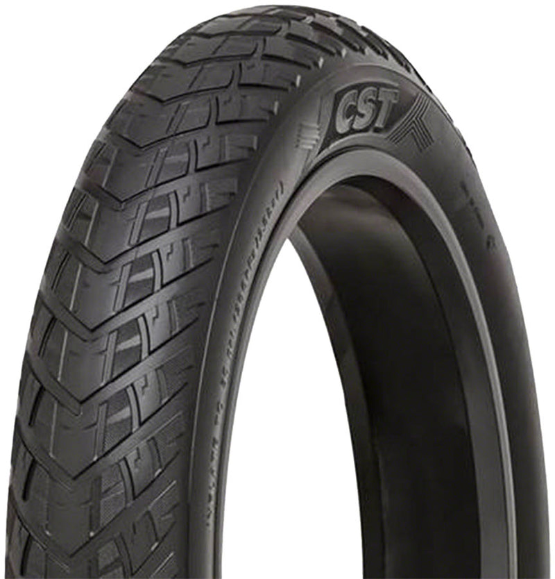 Load image into Gallery viewer, Pack of 2 CST Big Boat Tire - 20 x 4, Clincher, Wire, Black, Aramid, Ebike