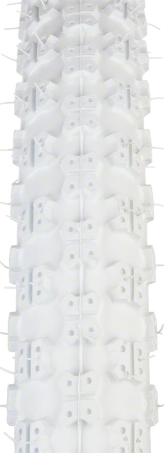 Load image into Gallery viewer, Kenda K50 Tire 20 x 2.125 TPI 22 Clincher Wire White Reflective BMX