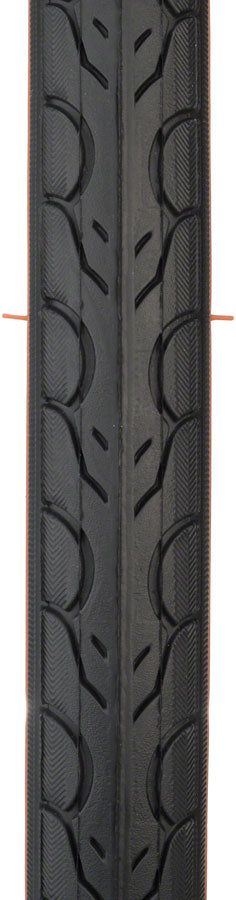 Load image into Gallery viewer, Kenda Kwest Hybrid Tire 700 x 35 PSI 85 Clincher Wire Black/Mocha Road Bike