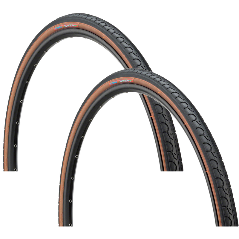 Load image into Gallery viewer, Kenda-Kwest-Tire-700c-35-Wire-TR5201PO2-Wire-Bead-Tires