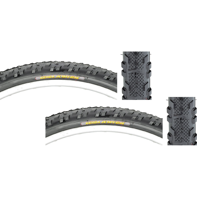 Load image into Gallery viewer, Kenda-Kwick-Tire-700c-30-Folding-TR5251PO2-Folding-Tires