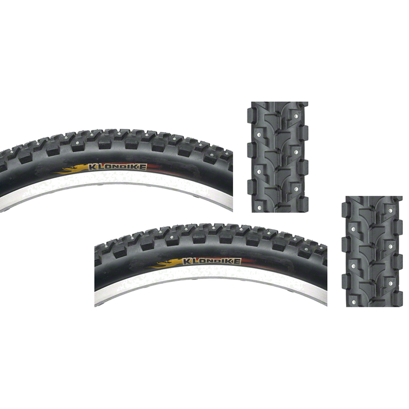 Load image into Gallery viewer, Kenda-Klondike-K946-Tire-26-in-1.95-Wire-TR5308PO2-Wire-Bead-Tires