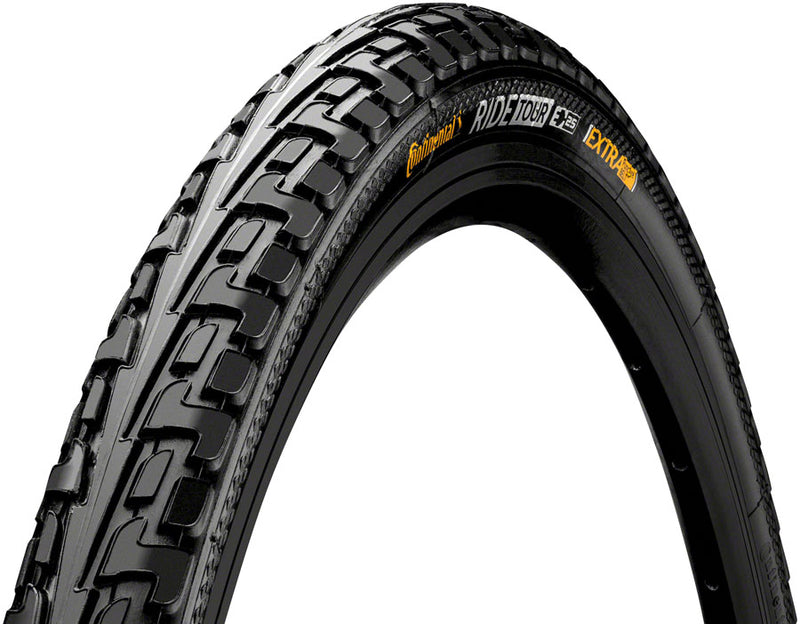 Load image into Gallery viewer, Pack of 2 Continental Ride Tour Tire - 27 x 1-3/8, Clincher, Wire, Black, ExtraPuncture Belt, E25
