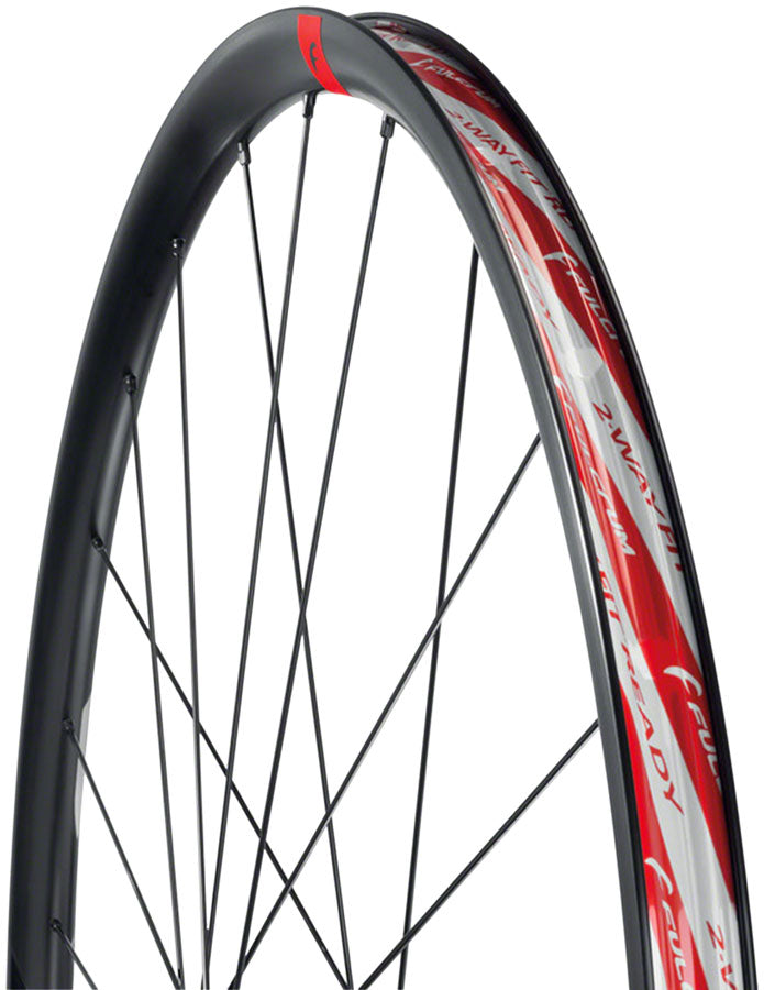 Load image into Gallery viewer, Fulcrum Racing 6 DB Rear Wheel 700c 12x142mm Center Lock Campagnolo N3W Black