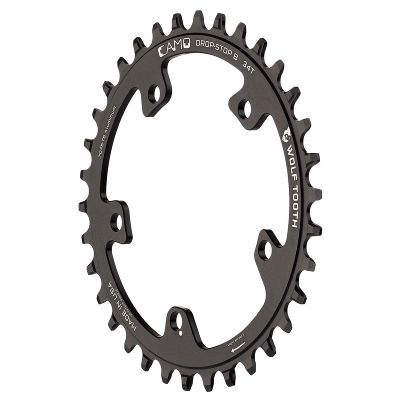 Load image into Gallery viewer, Wolf Tooth CAMO Aluminum 38T Round Drop-Stop Chainring for 1x Drivetrains