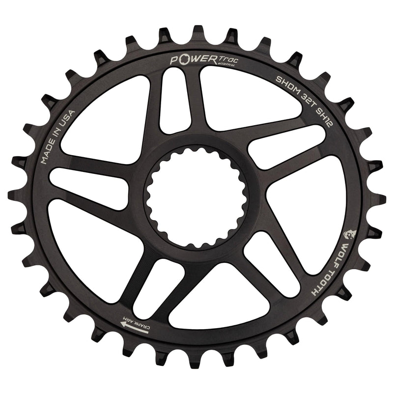 Load image into Gallery viewer, Wolf Tooth Oval Direct Mount Chainrings for Shimano Cranks Drop-Stop ST 36T Boost (3mm Offset)