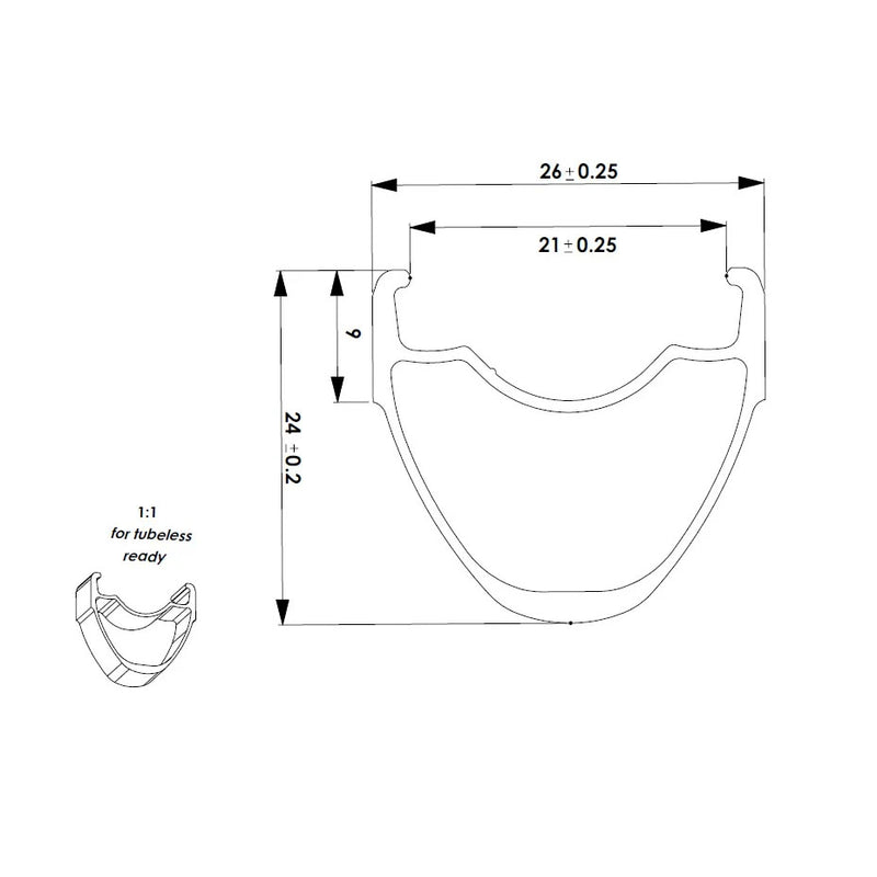 Load image into Gallery viewer, Boyd-Rim-Aluminum-RIMS2694-Bicycle-Rims-For-Custom-Wheels