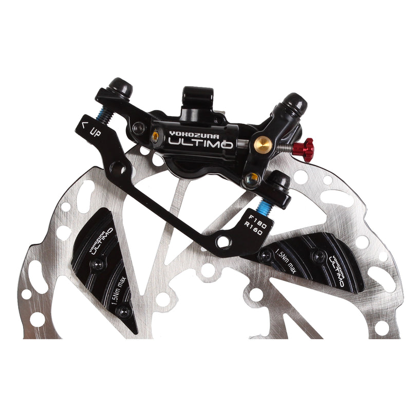 Load image into Gallery viewer, Yokozuna Ultimo Rear Disc Brake, 74mm/160mm, Black NLS