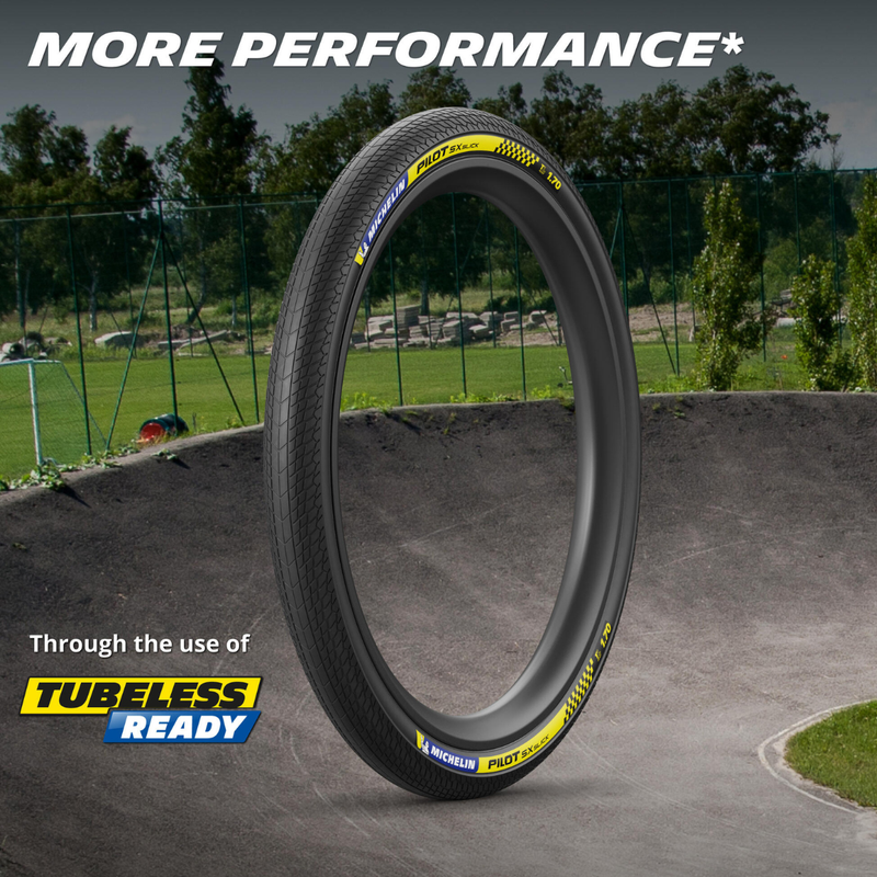 Load image into Gallery viewer, Michelin Pilot SX Slick Tire 20x1.70 Tubeless Ready, High-Performance Grid Tyre