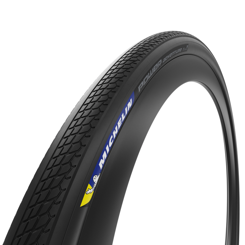 Load image into Gallery viewer, Michelin-Power-Adventure-TS-TLR-700c-30C-Folding-TIRE9990-Folding-Tires