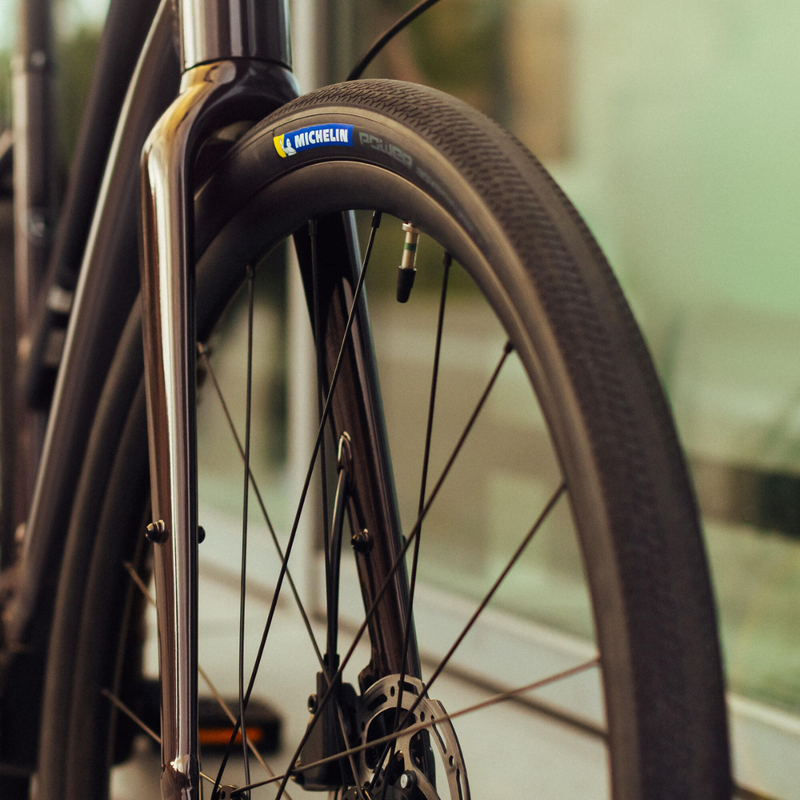Load image into Gallery viewer, Michelin Power Adventure TS TLR Gravel Tires – Tubeless-Ready, GUM-X Technology, Folding Bead, Lightweight, Durable for Off-Road & Mixed Terrain Cycling