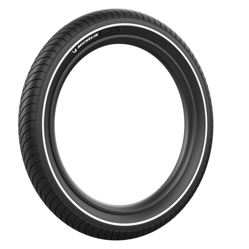 Load image into Gallery viewer, Michelin City Cargo TT Hybrid Tire, 26x2.20, Wire, TT, MAGI-X, Cargo Shield, 6x62, Black
