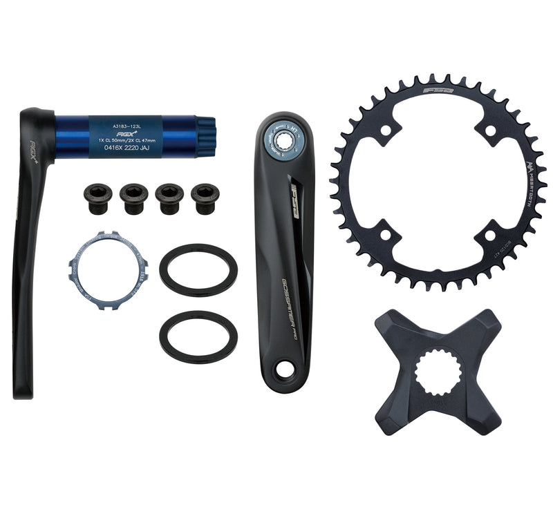 Load image into Gallery viewer, FSA Gossamer Pro Modular AGX+ 1x Crankset 172.5mm 11-Spd 42t 120mm BCD