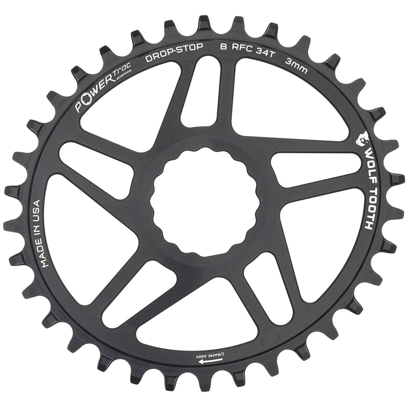 Load image into Gallery viewer, Wolf Tooth Elliptical Direct Mount Chainring - 28t, RaceFace/Easton CINCH Direct Mount, Drop-Stop B, For Boost Cranks,