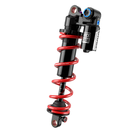 Load image into Gallery viewer, RockShox Vivid Coil Ultimate DH D1, Rear shock, 225x70, Shaft Eyelet: Standard, Body Eyelet: Trunnion, Reb55/Comp34,