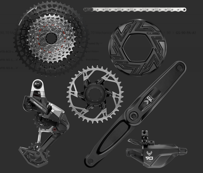 Load image into Gallery viewer, SRAM-Eagle-90-T-Type-Sram-Brose-A1-Kit-In-A-Box-Mtn-Group-Universal-SRAMKIBX00010-MTB-Group-Set