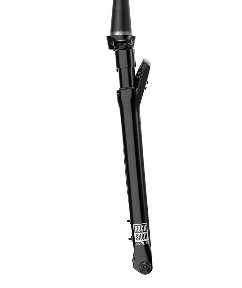 Load image into Gallery viewer, RockShox Rudy Ultimate XPLR A2, Suspension Fork, 700C, Solo Air, 30mm, 1-1/8''-1.5'', 12x100mm TA, Rake: 45mm, Black
