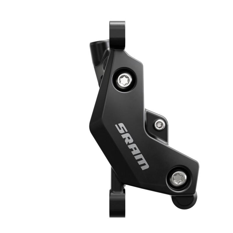 Load image into Gallery viewer, SRAM DB6 Disc Brake and Lever - Left, Front or Rear, 2000mm Hose, Post Mount, 4-Piston, Aluminum Lever, Diffusion Black,
