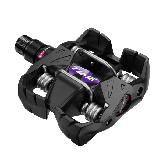 Time MX 6 Pedals - Dual Sided Clipless with Platform, Aluminum, 9/16