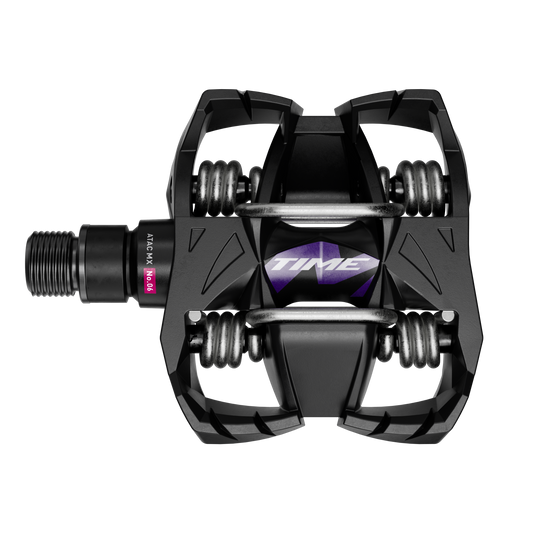 Time-MX-6-Pedals-Clipless-Pedals-with-Cleats-Aluminum-Steel-TIMEPD0024-Bicycle-Pedals