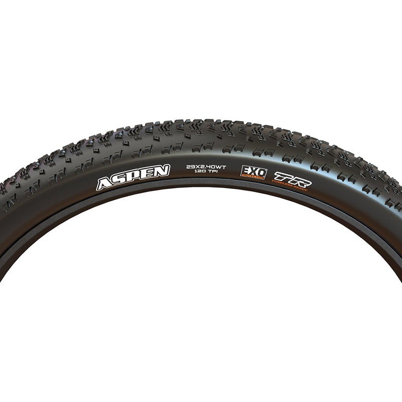 Load image into Gallery viewer, Maxxis Aspen Tire Tubeless Folding Black Dual EXO Wide Trail 29 x 2.4
