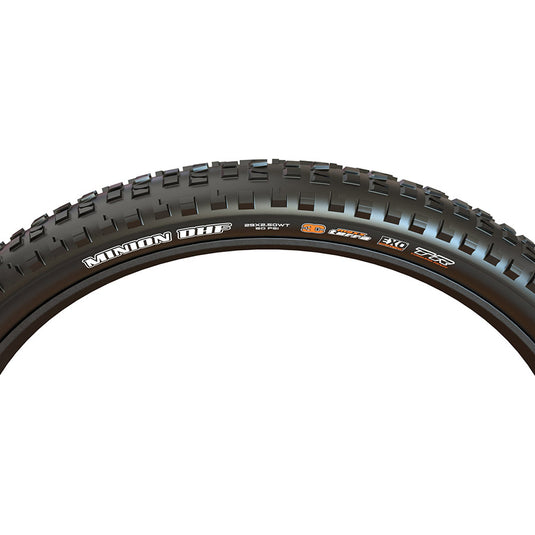 Maxxis Minion DHF Tire 24 x 2.4 Clincher Folding Black Dual Mountain Bike