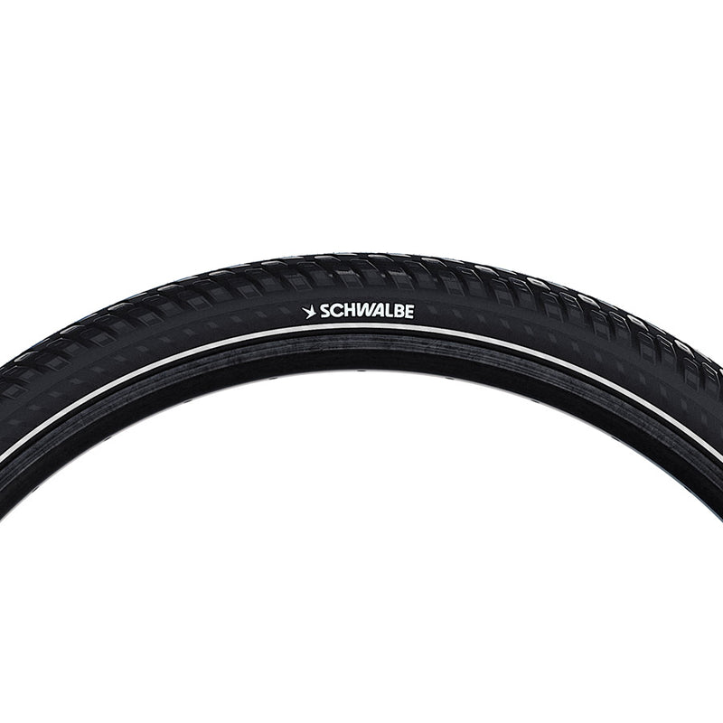 Load image into Gallery viewer, Schwalbe Marathon Mondial Tire - 700 x 42, Clincher, Wire, Black/Reflective, Performance Line, RaceGuard, Double
