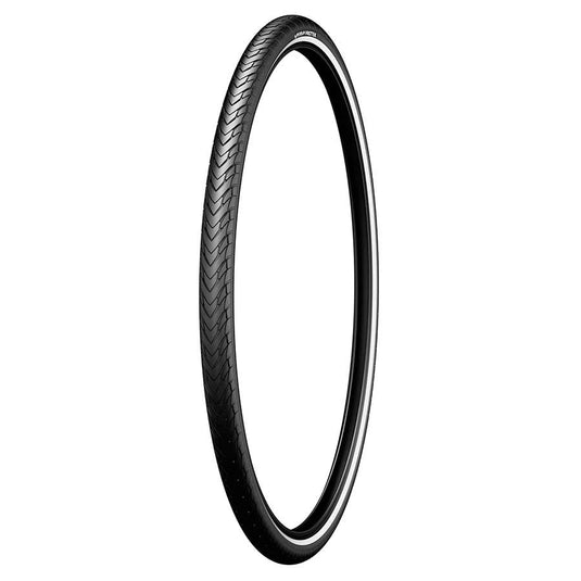 Pack of 2 Michelin Protek Tire 26 x 1.4 Clincher Wire Black Reflective Mountain Bike