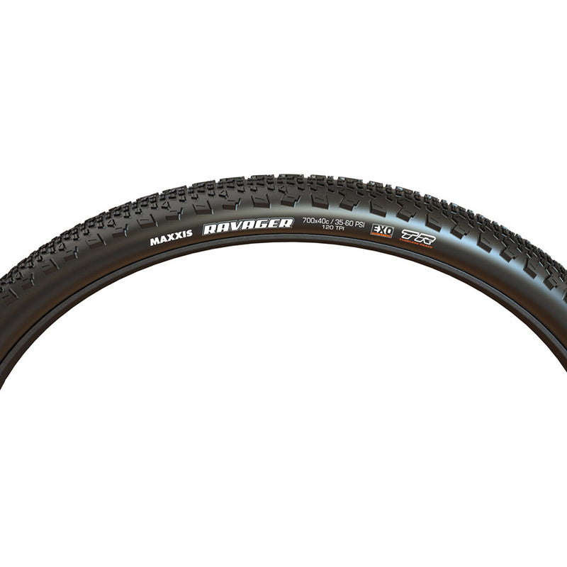 Load image into Gallery viewer, Maxxis Ravager Gravel Tire 700x45C, Folding, Tubeless Ready, SS, 120TPI, Black
