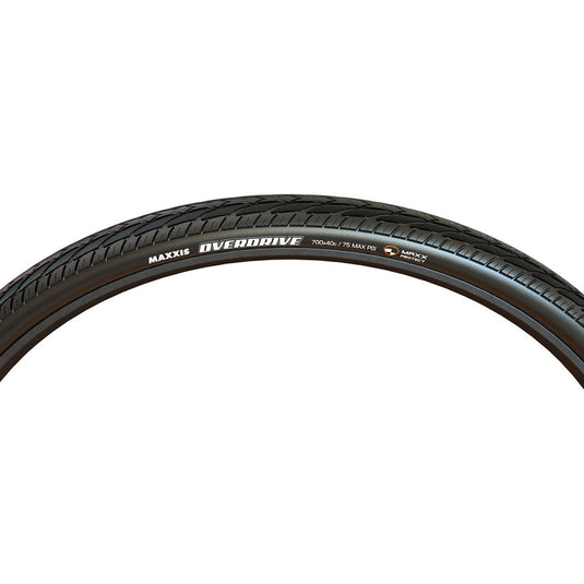 Maxxis Overdrive Excel Tire Wire Bead Black Silk Shield Reflective 700x35