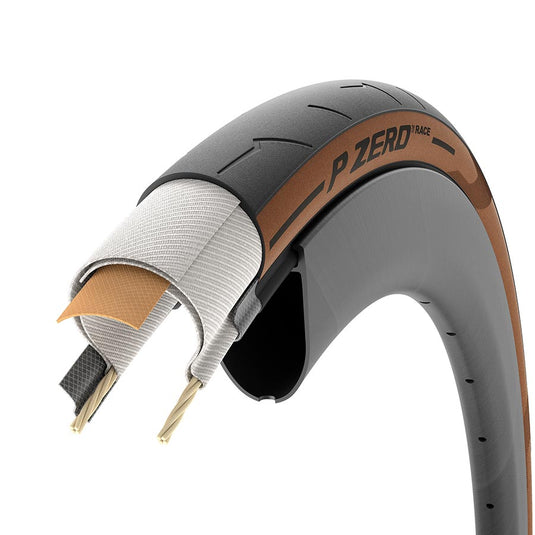 Pirelli PZero Race Road Tire, 700x26C, Folding, Clincher, SmartEVO, TechBELT, Tanwall, Made in Italy