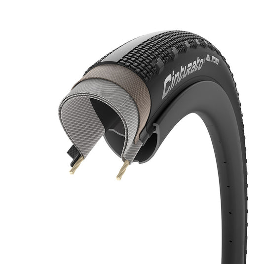 Pirelli Cinturato All Road Gravel Tire, 650x50B, Folding, Tubeless Ready, PROCompound Gravel, ProWALL Gravel, 60TPI,
