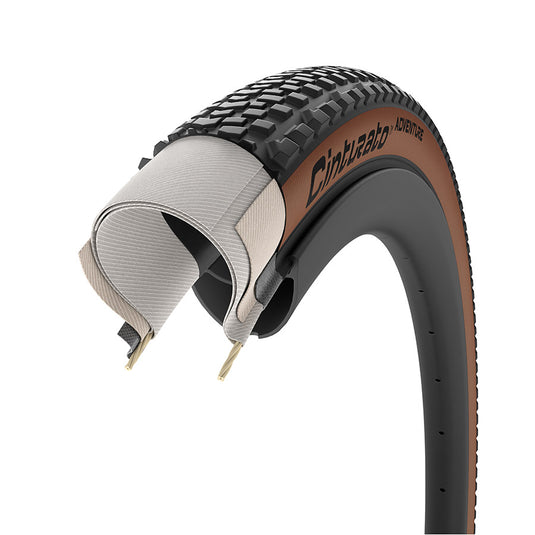 Pirelli Cinturato Adventure Gravel Tire, 700x50C, Folding, Tubeless Ready, PROCompound Gravel, ProWALL Gravel, 60TPI,