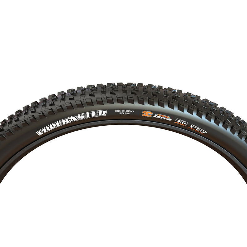 Load image into Gallery viewer, Maxxis Forekaster Tire - 29 x 2.4, Tubeless, Folding, Black, 3CT, EXO+, Wide Trail
