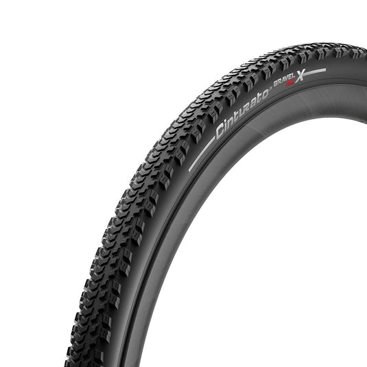 Pirelli Cinturato Gravel RC X, Gravel Tire, 700x40C, Folding, Tubeless Ready, SpeedGrip, TechWALL, 60TPI, Black