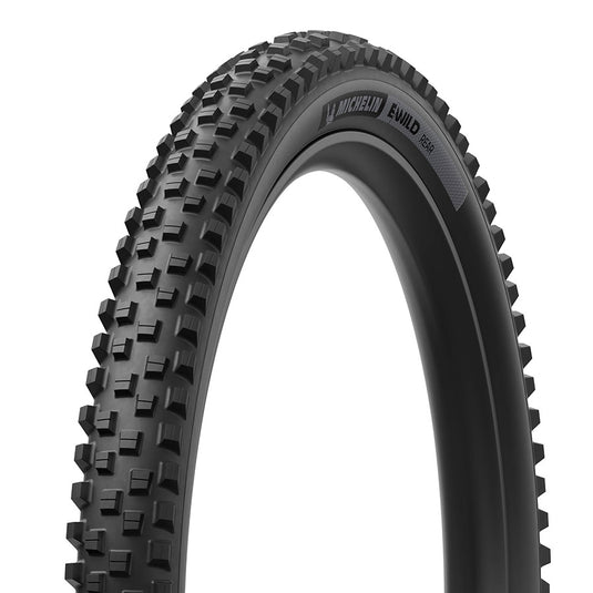 Michelin E-WILD RACING LINE 27.5x2.60 Tubeless MTB Rear Tire Magi-X, Folding Bead, E-Bike Ready