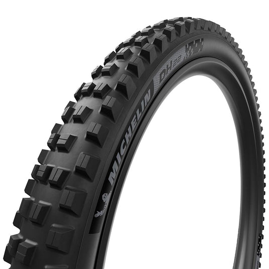 Michelin DH22 DARK Mountain Tire, 27.5''x2.40, Folding, Tubeless Ready, MAGI-X, Black