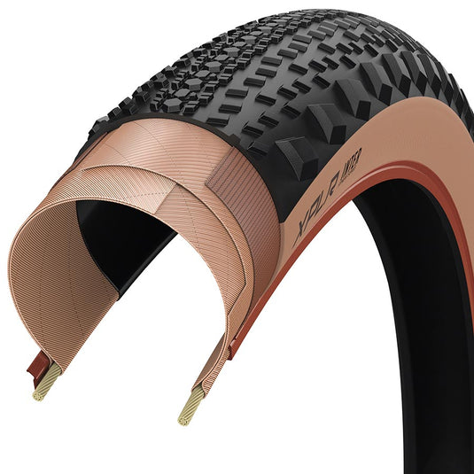 Zipp Goodyear XPLR Inter Gravel Tire, 700x45C, Folding, Tubeless Ready, Dynamic:UHP, M:Wall, Black