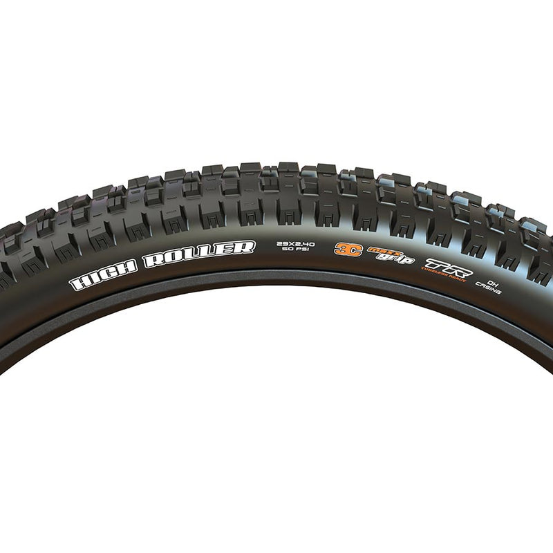 Load image into Gallery viewer, Maxxis High Roller III Mountain Tire, 29x2.40, Folding, Tubeless Ready, 3C Maxx Grip, 3CG/DH/TR, 60x2TPI, Black
