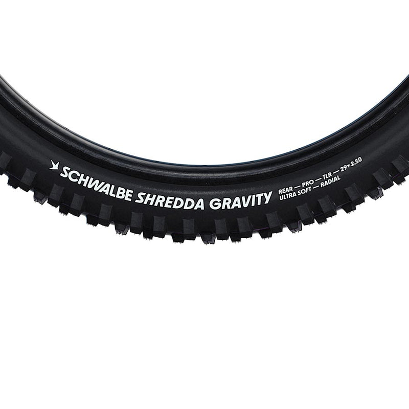 Load image into Gallery viewer, Schwalbe Shredda Gravity Pro Rear, Mountain Tire, 27.5''x2.50, Folding, Tubeless Ready, Addix Ultra Soft, Gravity Pro -
