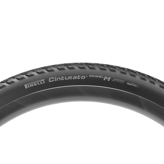 Pirelli Cinturato Gravel M P-Line, Gravel Tire, 27.5x2, Folding, Tubeless Ready, SpeedGrip, TechWALL, 60TPI, Black