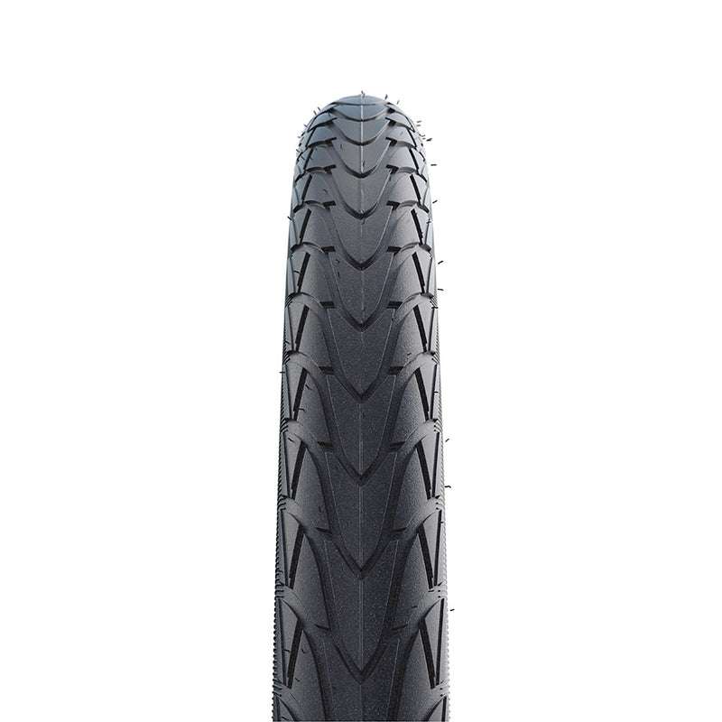 Load image into Gallery viewer, Schwalbe Marathon Racer Hybrid Tire, 700x30C, Wire, Clincher, Addix Green, RaceGuard, Reflex, 67TPI, Black
