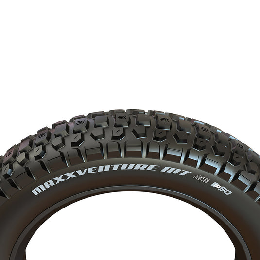 Maxxis MaxxVenture MT Hybrid Tire, 20''x4.00, Wire, Clincher, Black