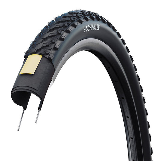 Schwalbe Motion Land Cruiser Tire - 26 x 2.00, Clincher, Wire, Black, Standard, K-Guard, Green, E-25