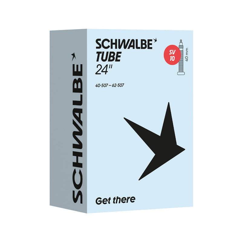 Load image into Gallery viewer, Schwalbe 24" Presta Tubes Bundle 40mm Length, Durable, High-Quality Inner Tubes for Road &amp; Mountain Bikes
