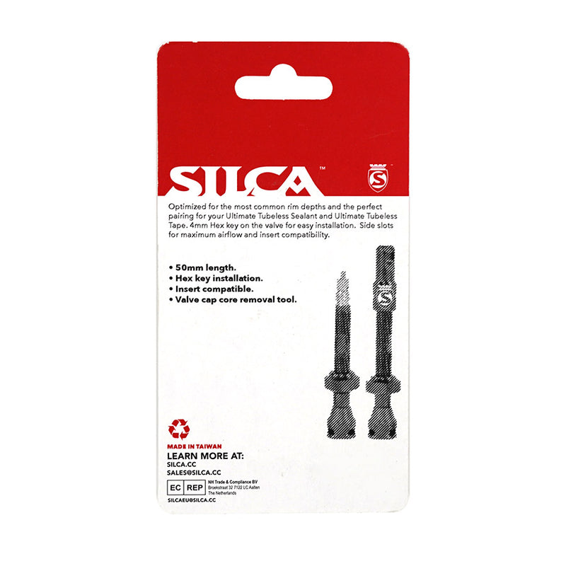 Load image into Gallery viewer, Silca Ultimate Tubeless Valve, Presta, 70mm
